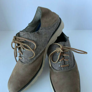 Mens Two-Tone Brown Sperry Top-Sider Shoes Sz 11.5